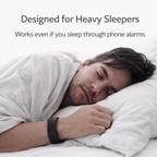 MyQuietSleep™ - Silent Wake Band - Black